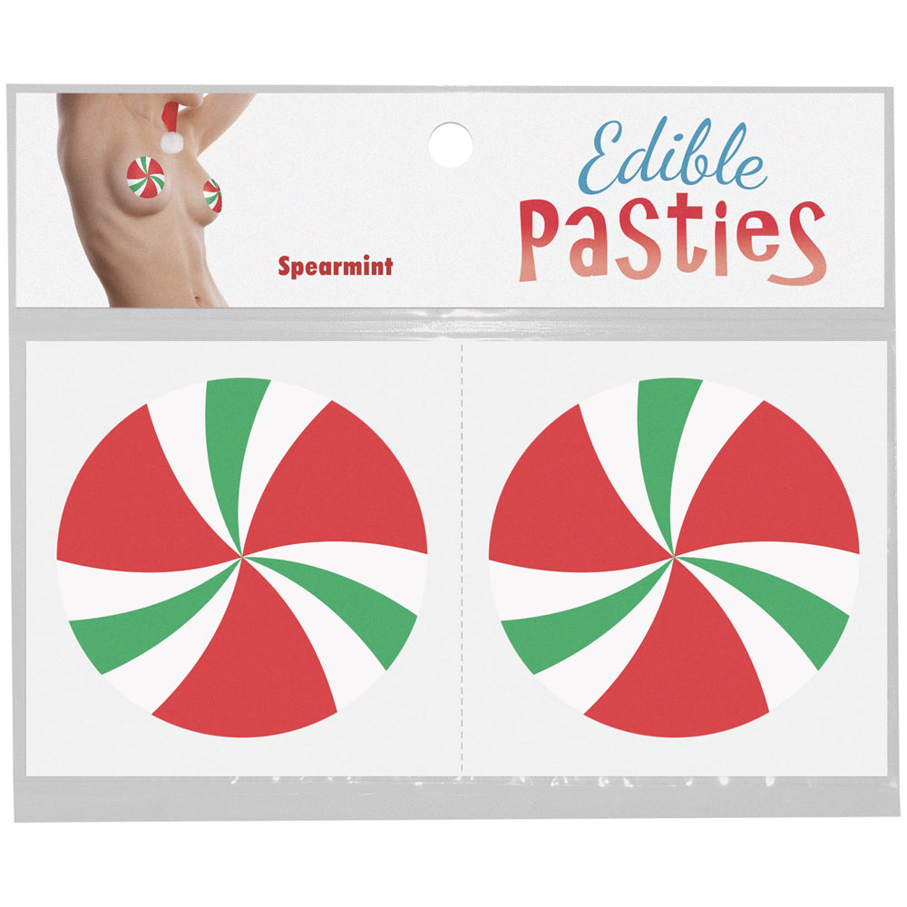 Candy Swirls Pasties Spearmint | 825156110171 | Available at EroticWarehouse.com