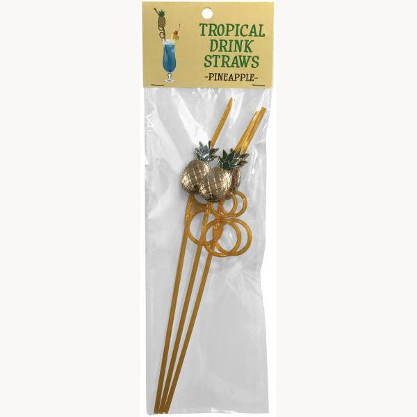Tropical Drinking Straw Pineapple | 825156110317 | Available at EroticWarehouse.com