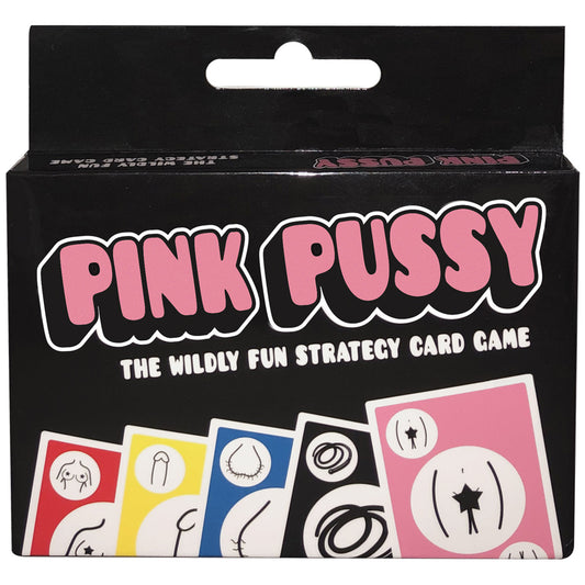 Pink Pussy Card Game | 825156111109 | Available at EroticWarehouse.com