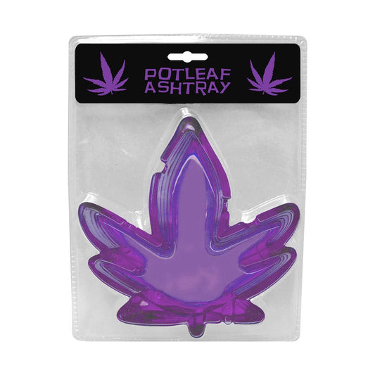 Purple Pot Leaf Ashtray | 825156111123 | Available at EroticWarehouse.com
