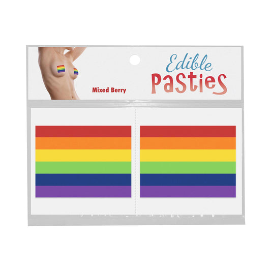 Pride Flag Pasties | 825156111154 | Available at EroticWarehouse.com