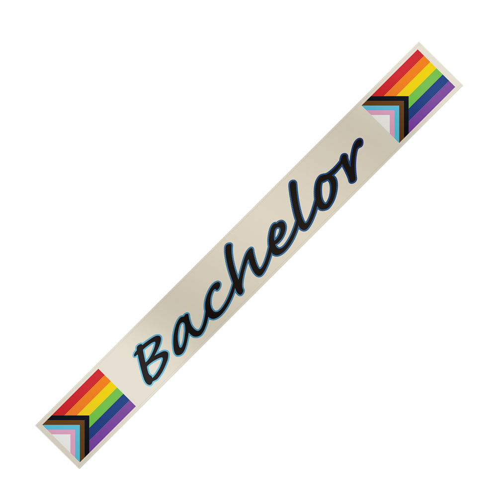 Progress Bachelor Sash | 825156111451 | Available at EroticWarehouse.com