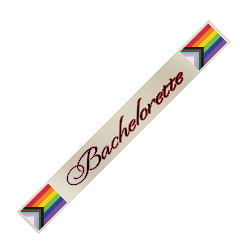 Progress Bachelorette Sash | 825156111468 | Available at EroticWarehouse.com