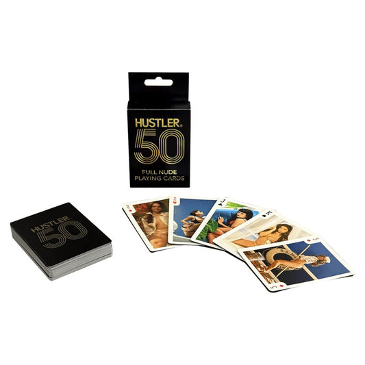 Hustler 50: Full Nude Playing Cards | 825156111611 | Available at EroticWarehouse.com
