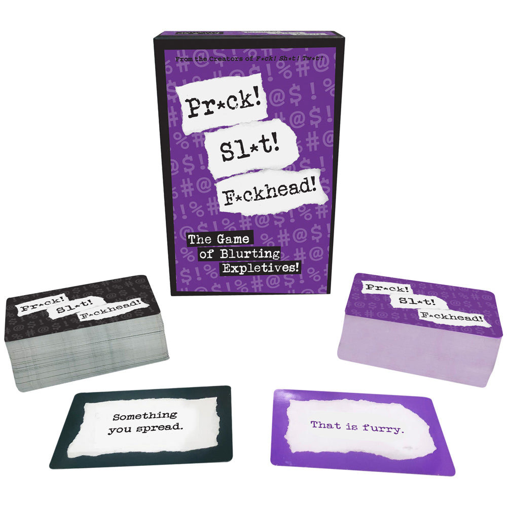 Pr*ck! Sl*t! F*ckhead! | 825156111659 | Available at EroticWarehouse.com