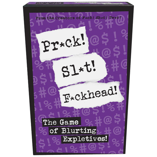 Pr*ck! Sl*t! F*ckhead! | 825156111659 | Available at EroticWarehouse.com