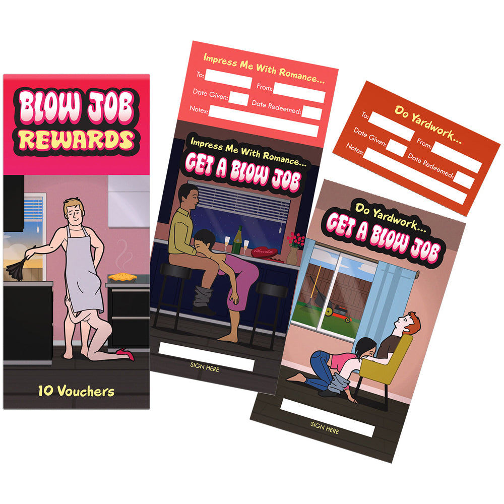Blow Job Rewards | 825156111673 | Available at EroticWarehouse.com