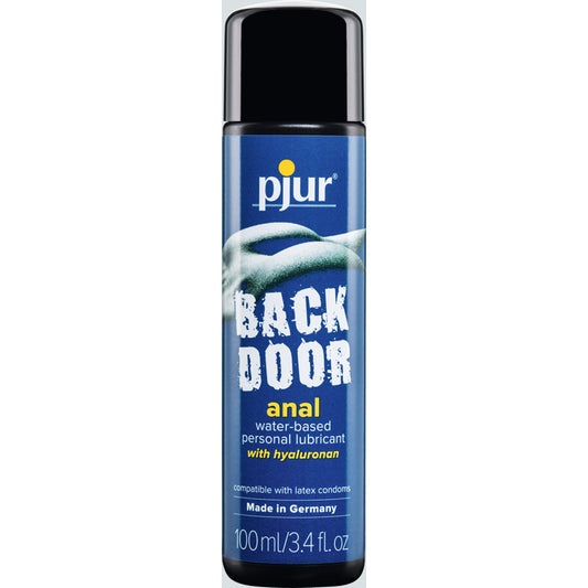 Pjur Backdoor Water Water-Based Anal Lubricant 100Ml Bottle | 827160112165 | Available at EroticWarehouse.com