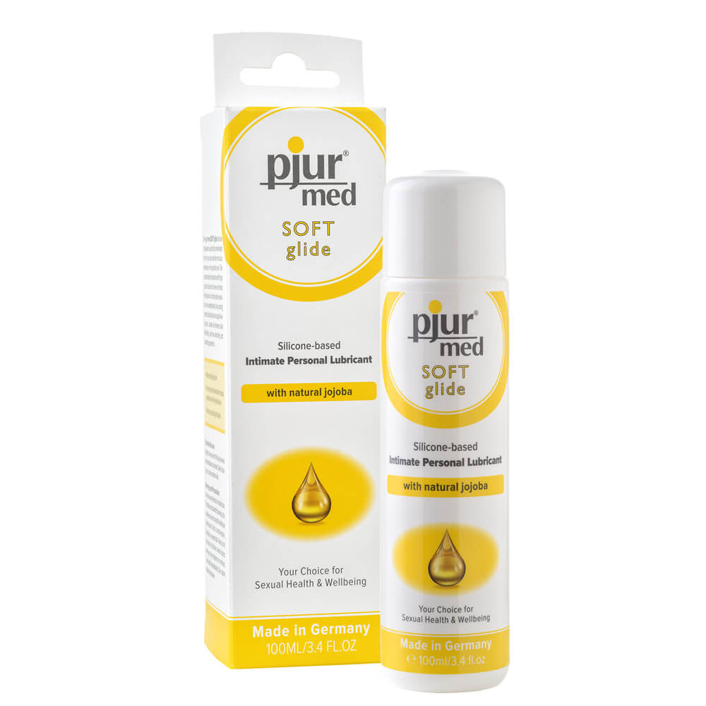 Pjur Med Soft Glide Silicone Lubricant 100 ml. | 827160112592 | Available at EroticWarehouse.com