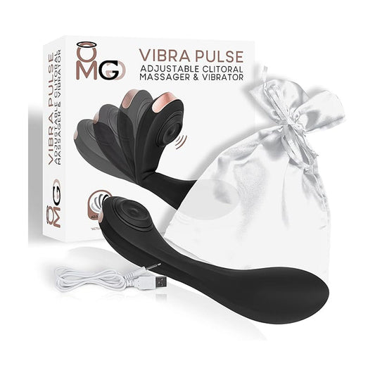 Omg VibraPulse Black | 831868006299 | Available at EroticWarehouse.com