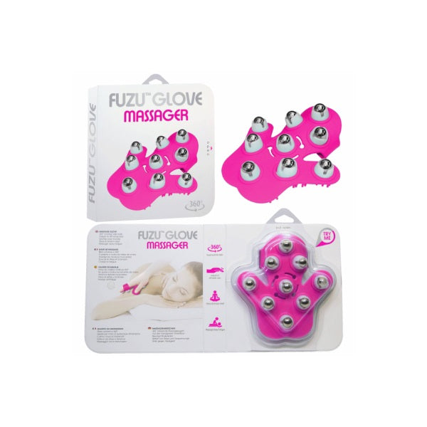 Fuzu Glove Massager Pink | 831868008866 | Available at EroticWarehouse.com