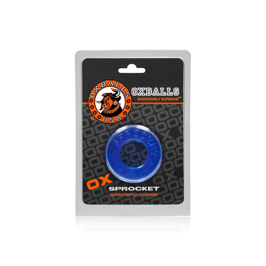 Sprocket Cock Ring Ice Blue | 840215100412 | Available at EroticWarehouse.com