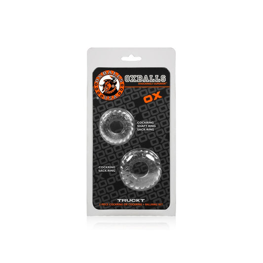 Truckt Cock Ring Clear | 840215100566 | Available at EroticWarehouse.com