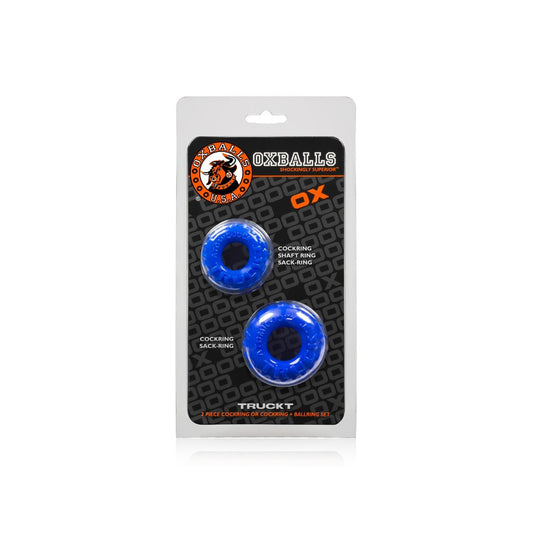 Truckt Cockring Police Blue | 840215100603 | Available at EroticWarehouse.com