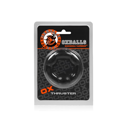 Thruster Cock Ring Black | 840215114495 | Available at EroticWarehouse.com