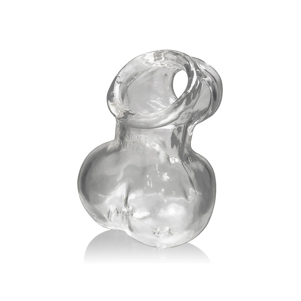 Sacksling 2 Ball Bag Clear | 840215118929 | Available at EroticWarehouse.com