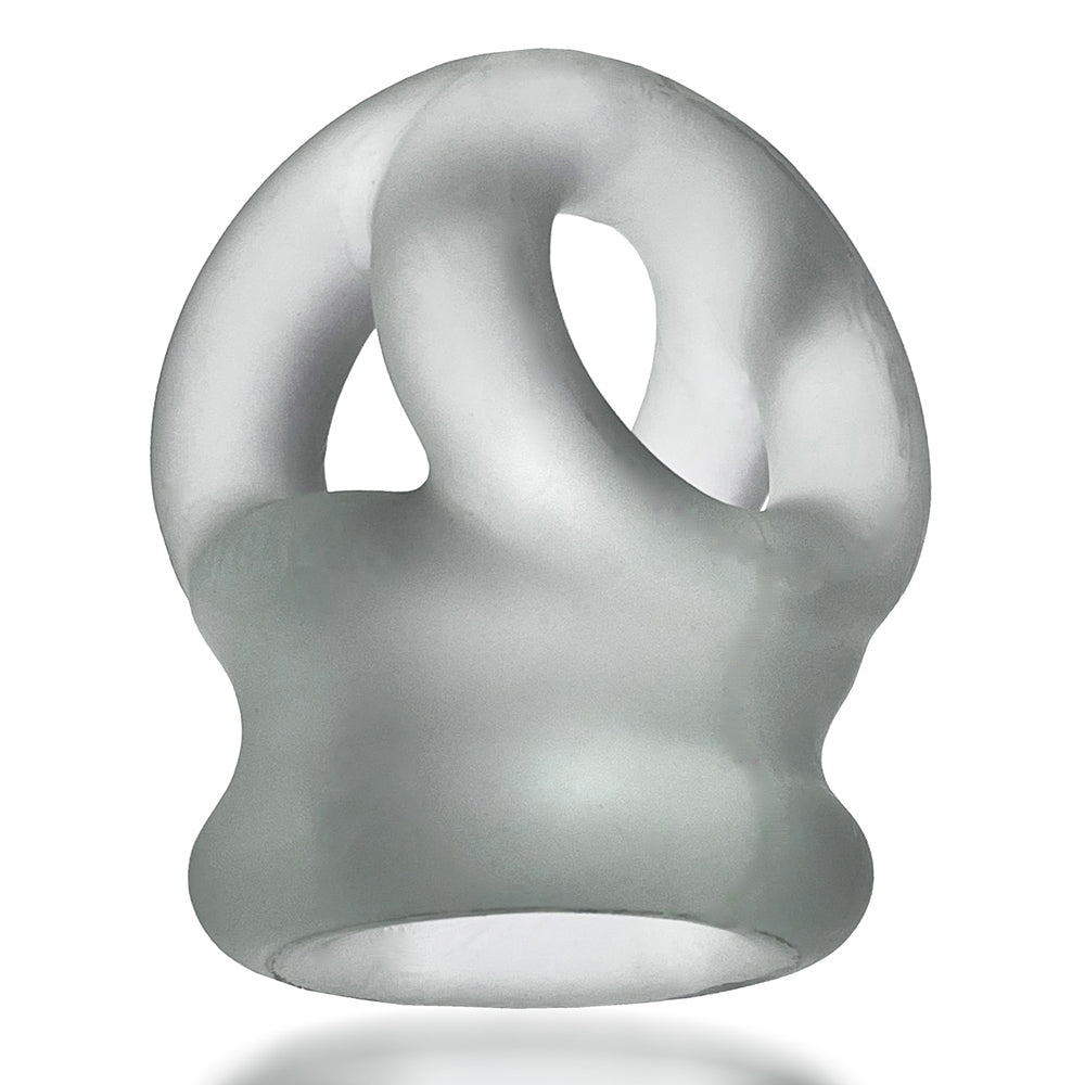 Tri-Squeeze Cocksling & Ballstretcher Clear Ice | 840215119285 | Available at EroticWarehouse.com
