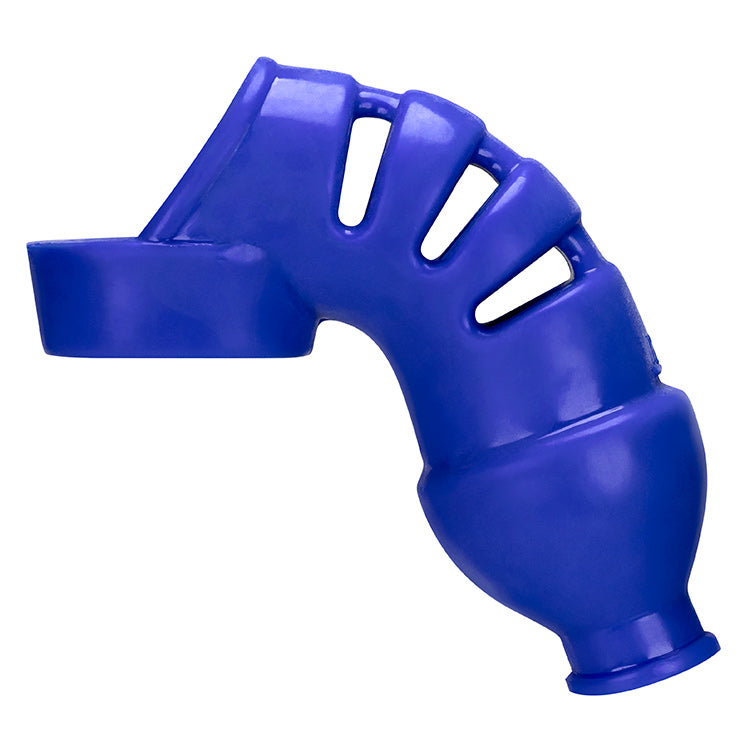 Lockdown Cage Chastity By Hunkyjunk Cobalt | 840215120090 | Available at EroticWarehouse.com