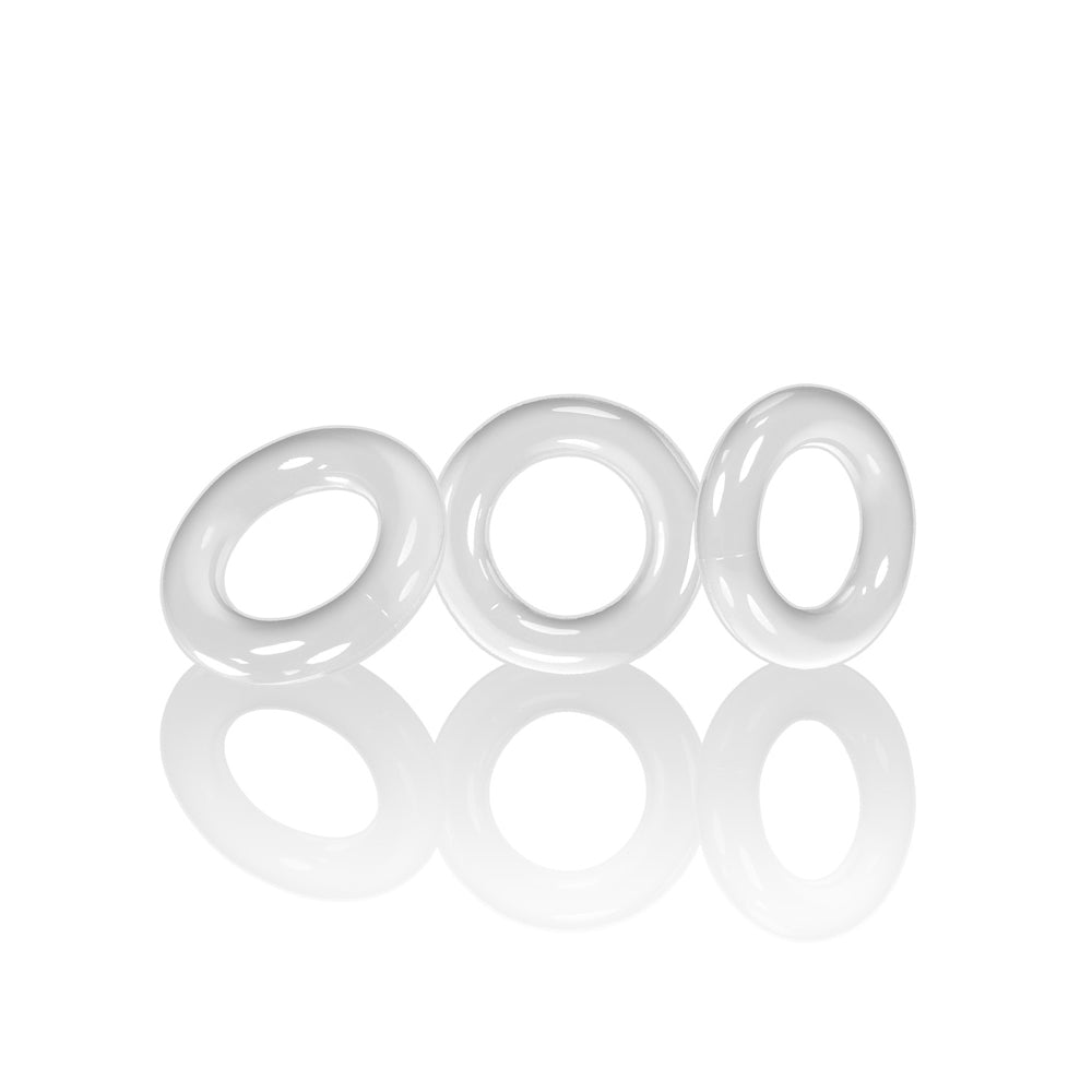 Willy Rings 3-Pack Cockrings White | 840215120335 | Available at EroticWarehouse.com