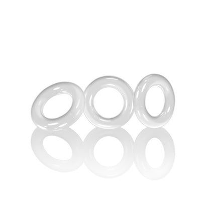 Willy Rings 3-Pack Cockrings White | 840215120335 | Available at EroticWarehouse.com
