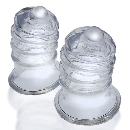Elong Wide Base Nip Sucker Clear | 840215120816 | Available at EroticWarehouse.com