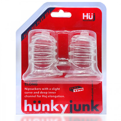 Elong Wide Base Nip Sucker Clear | 840215120816 | Available at EroticWarehouse.com