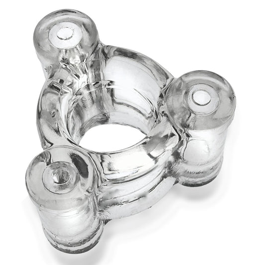 Heavy Squeeze Ballstretcher Clear | 840215120915 | Available at EroticWarehouse.com