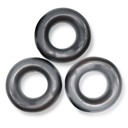 Fat Willy 3-Pack Jumbo Cockrings Steel | 840215121028 | Available at EroticWarehouse.com