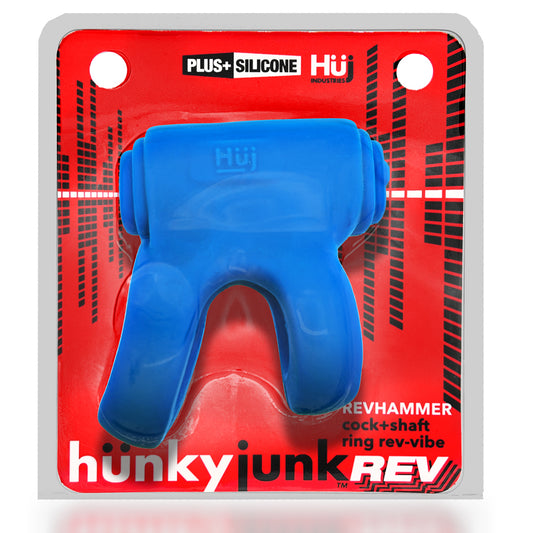 Revhammer Shaft Teal Ice W/ Black Vibe | 840215121516 | Available at EroticWarehouse.com