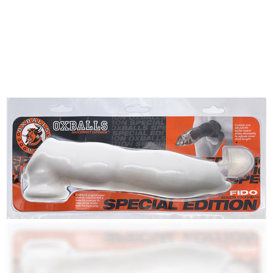 Fido Cocksheath White | 840215121899 | Available at EroticWarehouse.com