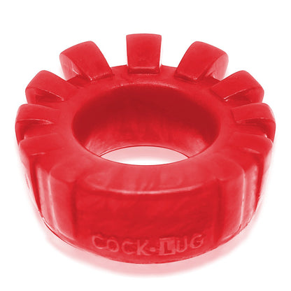 Cock-Lug Lugged Cockring Red | 840215122100 | Available at EroticWarehouse.com