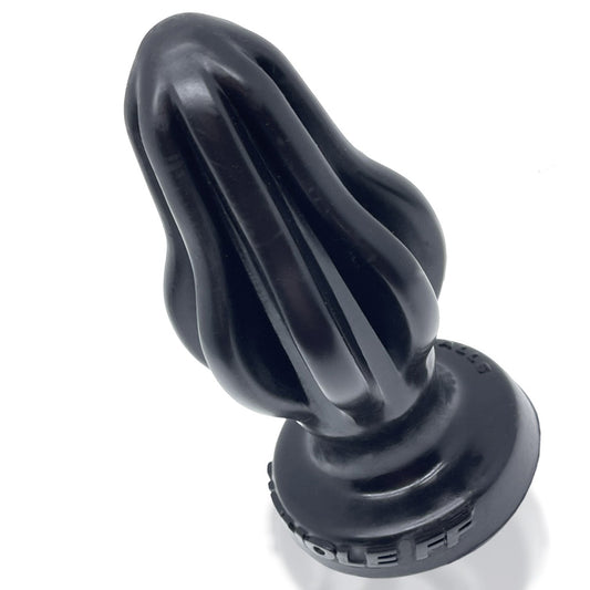 Airhole-1 Finned Plug Black Small | 840215122193 | Available at EroticWarehouse.com