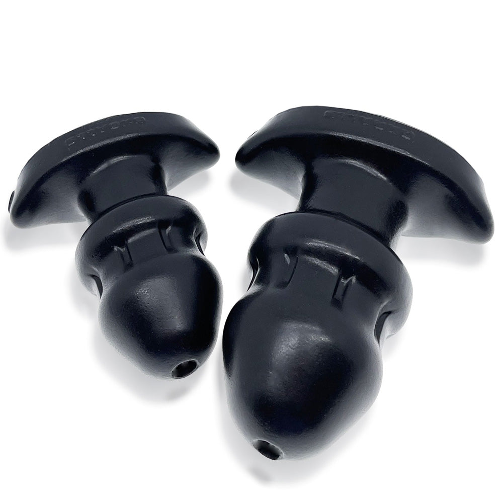 Drain-O Flow-Thru Plug Black Large | 840215122384 | Available at EroticWarehouse.com