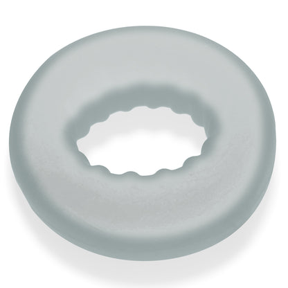 Axis Rib Griphold Cockring Clear Ice | 840215122476 | Available at EroticWarehouse.com