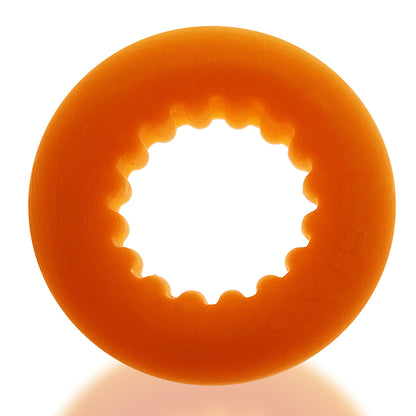 Axis Rib Griphold Cockring Orange Ice | 840215122483 | Available at EroticWarehouse.com