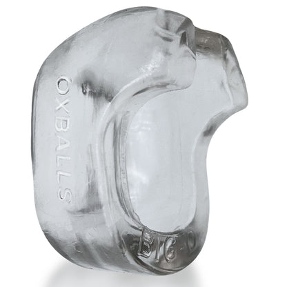 Big-D Shaft Grip Cockring Clear | 840215122506 | Available at EroticWarehouse.com