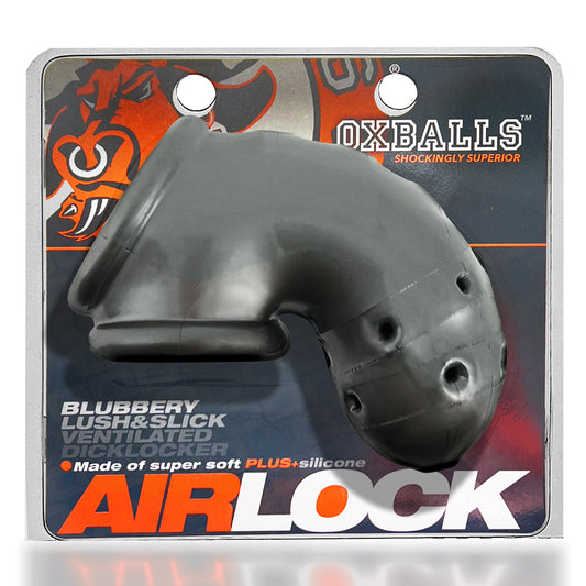 Airlock Air-Lite Vented Chastity Steel | 840215122858 | Available at EroticWarehouse.com