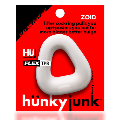 Zoid Trapaziod Lifter Cockring White Ice | 840215123152 | Available at EroticWarehouse.com