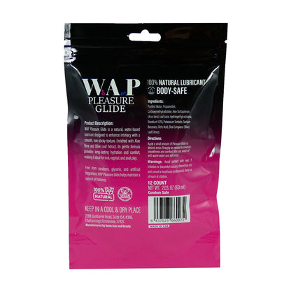 Wap Pleasure Glide | 8437023660072 | Available at EroticWarehouse.com