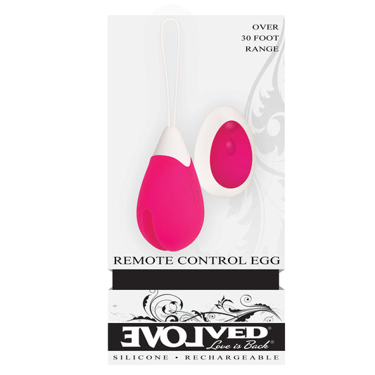 Rechargeable Remote Control Egg | 844477011271 | Available at EroticWarehouse.com