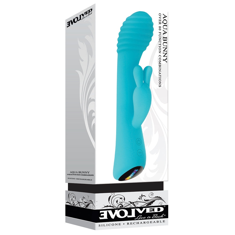 Aqua Bunny | 844477012827 | Available at EroticWarehouse.com