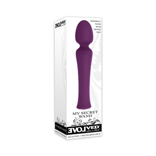 My Secret Wand Purple Vibrator | 844477013466 | Available at EroticWarehouse.com