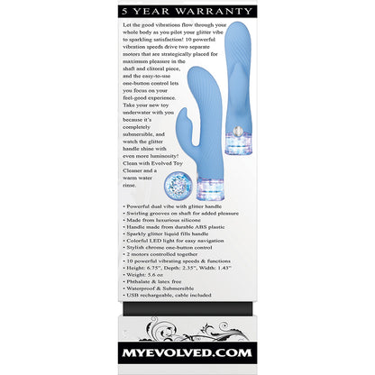 Glitteriffic Vibrator | 844477014364 | Available at EroticWarehouse.com