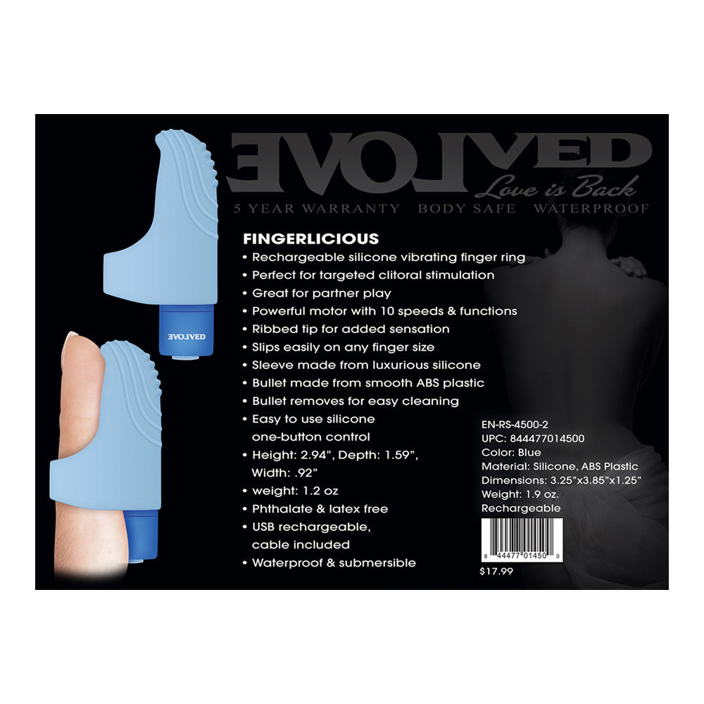 Fingerlicious | 844477014500 | Available at EroticWarehouse.com