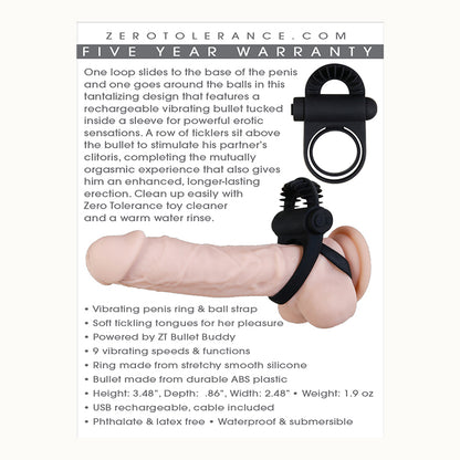 Bell Ringer Black | 844477014517 | Available at EroticWarehouse.com