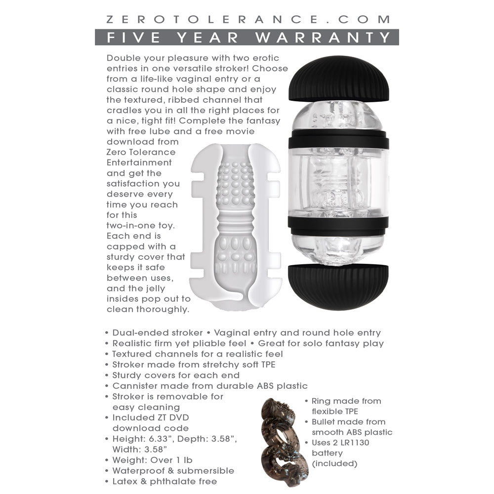 Double Decker Stroker | 844477016368 | Available at EroticWarehouse.com