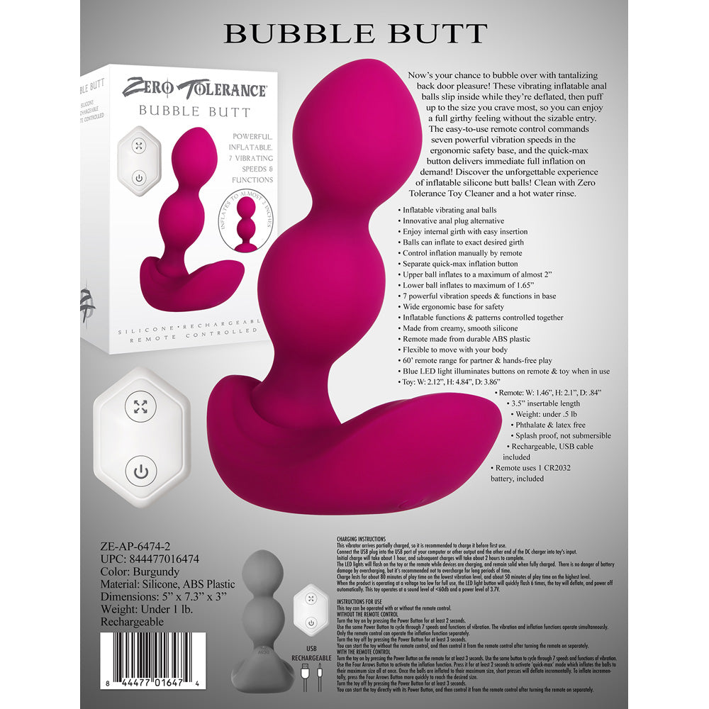 Bubble Butt | 844477016474 | Available at EroticWarehouse.com