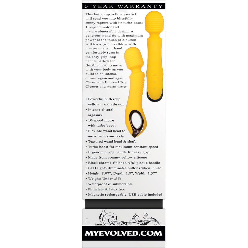 Buttercup Wand | 844477018263 | Available at EroticWarehouse.com