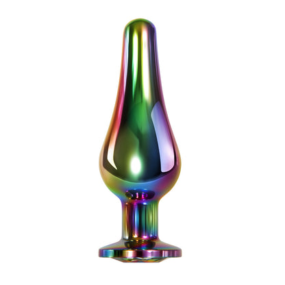 Rainbow Metal Plug Small | 844477018546 | Available at EroticWarehouse.com