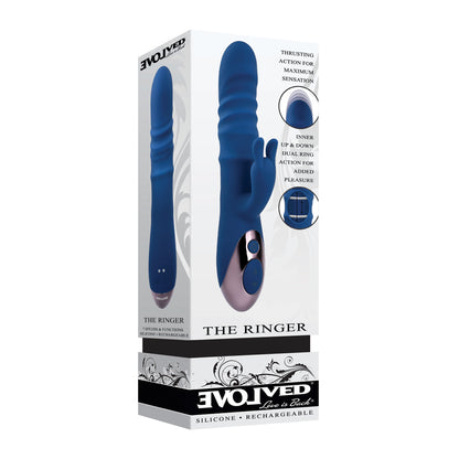 The Ringer Double Ring Shaft Dual Stim | 844477021232 | Available at EroticWarehouse.com